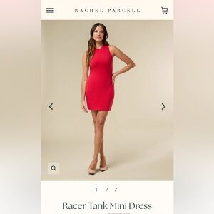 Rachel Parcell-Small Racer Tank Mini Dress